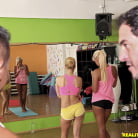 Aleska Diamond in 'Yoga love'