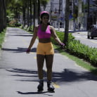 Aline Rios in 'Booty on skates'
