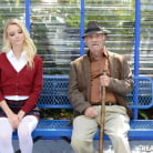 Riley Star in 'Bus Bench Biddie'