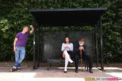 Abella Danger - Bus bench creepin | Picture (1)