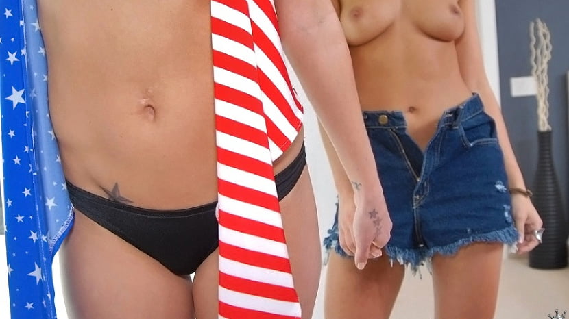 Patriotic pussy