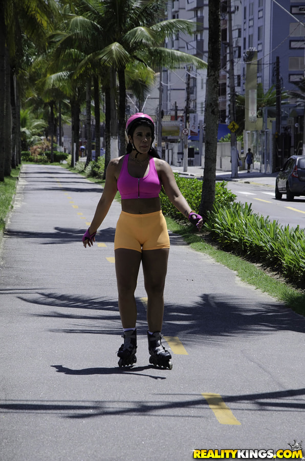 Booty on skates
