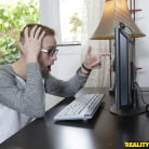 Angel Smalls in 'Webcamming Angel Gets Caught'