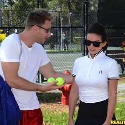 Topless tennis