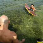 Renee Roulette in 'Surf rider'